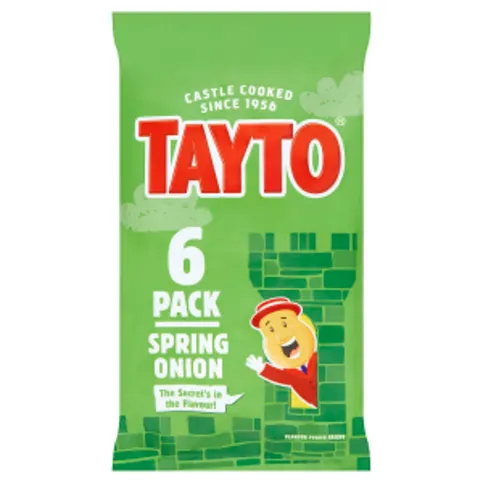 Tayto 6pk Spring Onion 6pk