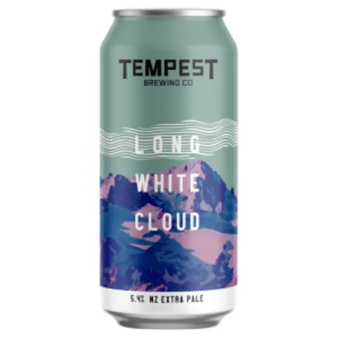 Tempest Brewing Co Long White Cloud NZ Extra Pale Ale 440ml