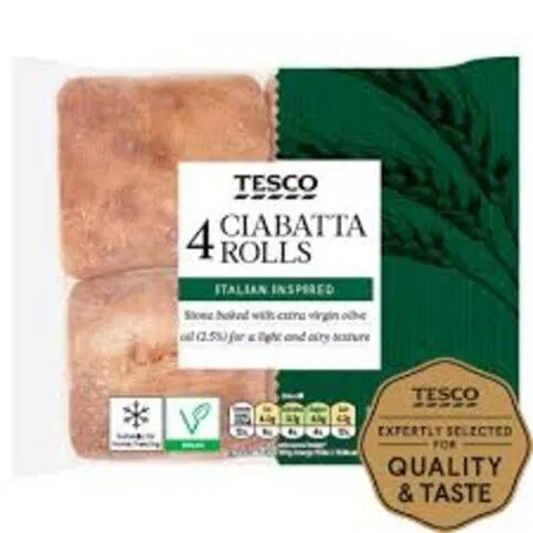 Tesco Ciabatta Rolls