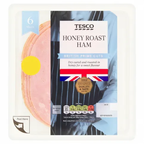 tesco Honey Roast Ham Slices