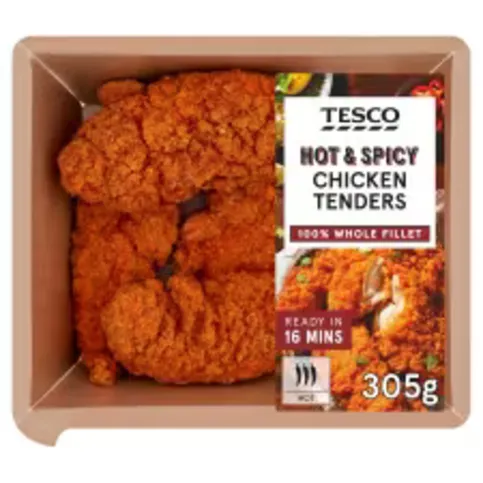 Tesco Hot & Spicy Chicken Tenders 305g