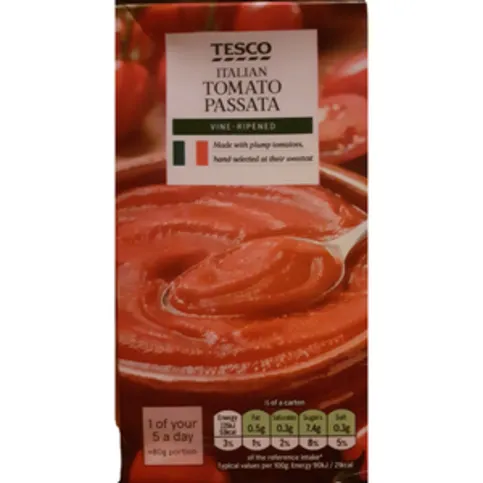 Tesco Italian Tomato Passata 500g