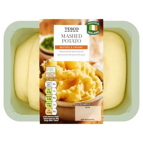 Tesco Mashed Potato 400g