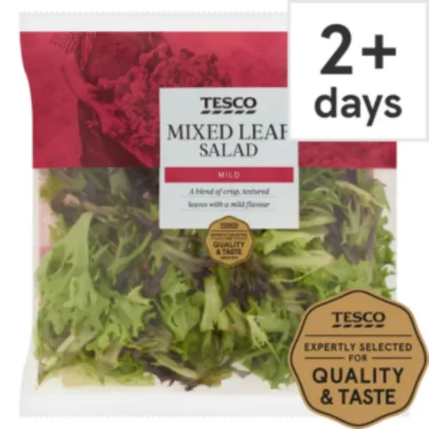 Tesco Mixed Leaf Salad 120g