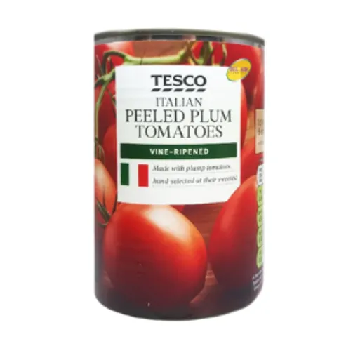 Tesco Peeled Plum Tomatoes 400g