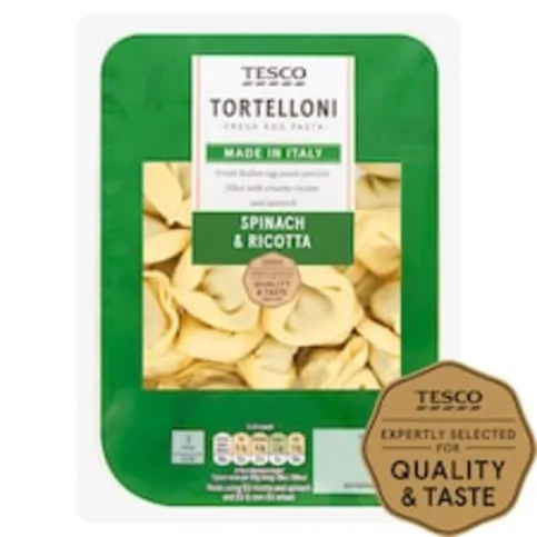 Tesco Spinach & Ricotta Tortelloni 300g
