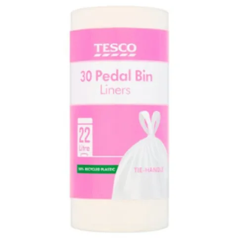 Tesco Tie Handle Pedal Bin Liner