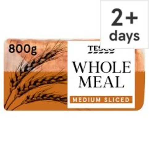 Tesco Wholemeal Medium Bread