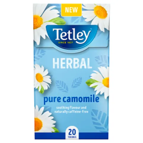 Tetley 20 Herbal Pure Camomile Tea Bags