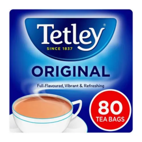 Tetley Original 80 Tea Bags 250g