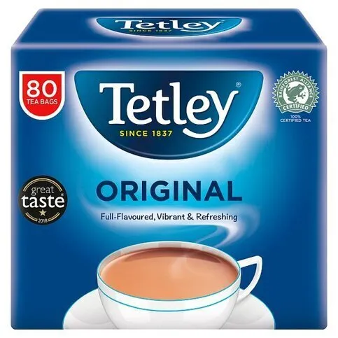 Tetley Original Tea Bags 80 Pack