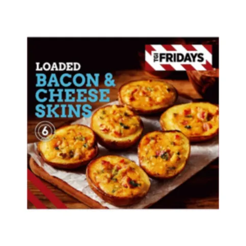 TGI Fridays Bacon & Cheese Potato Skins 270g