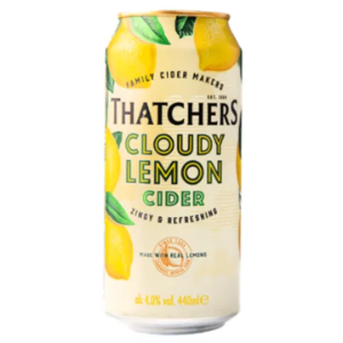Thatchers Cloudy Lemon Cider 440ml