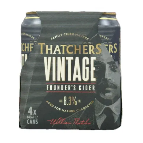 Thatcher Vintage 4pk Cans - 8.3% 4x440ml