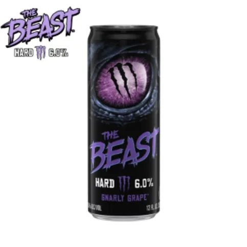 The Beast Hard Monster - GNARLY GRAPE 355ml