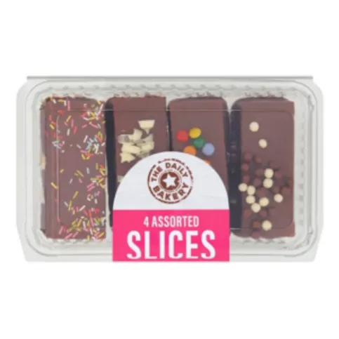 The Daily Bakery 4 Assorted Slices 185g