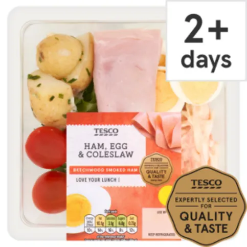 The Deli Ham Egg and Coleslaw Salad 235g