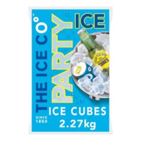 The Ice Co Party Ice Cubes 2.27kg