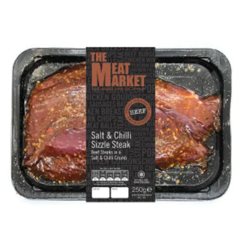 The Meat Market Salt & Chilli Sizzle Steak 250g
