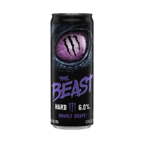 The Monster Beast Gnarly Grape 6.0% 355ml