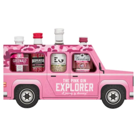Blue Tree Pink Gin Explorer Pk 4x5cl Ps 4x5cl