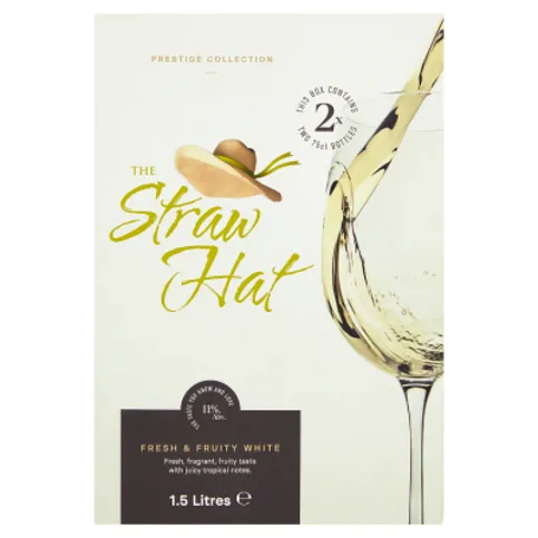 The Straw Hat Fresh & Fruity White 1.5 Litres