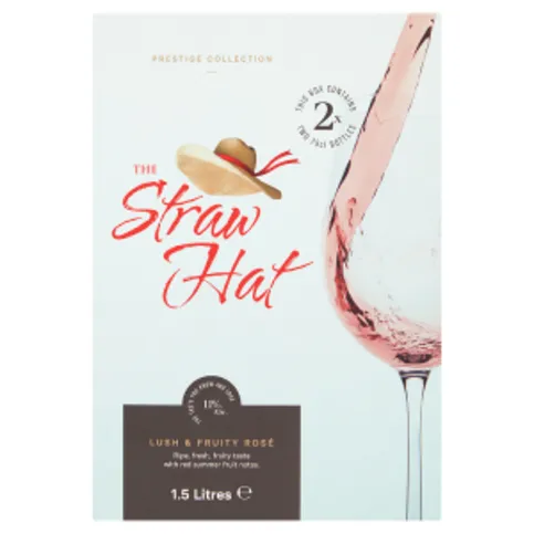 The Straw Hat Lush & Fruity Rosé 1.5L