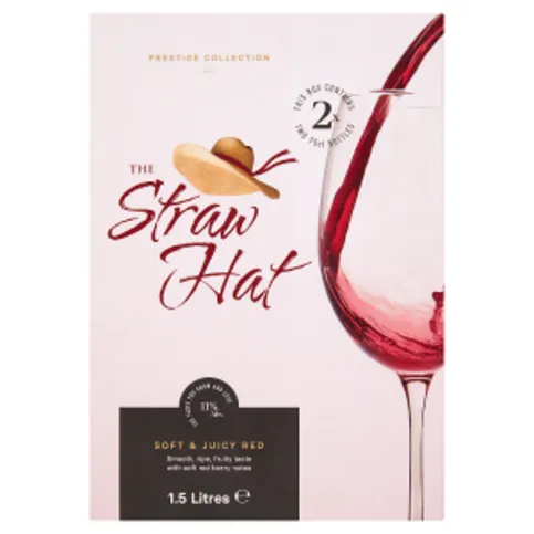 The Straw Hat Soft & Juicy Red 1.5L