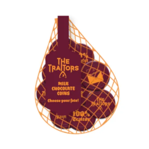 The Traitors Milk Chocolate Coins 76g