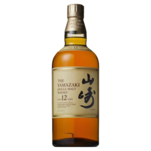 The Yamazaki Single Malt Japanese Whisky 12 Year Old 70cl
