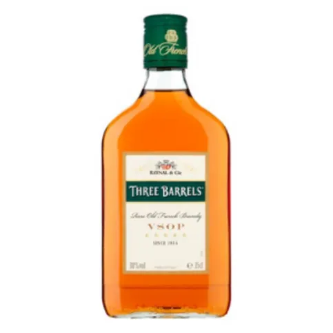 Three Barrels Rare Old French Brandy VSOP 35cl