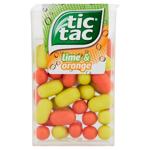 Tic Tac Lime & Orange 18g