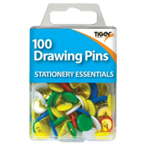 Tiger Drawing Pins