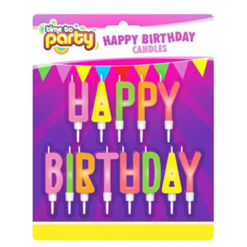 Happy Birthday Candles