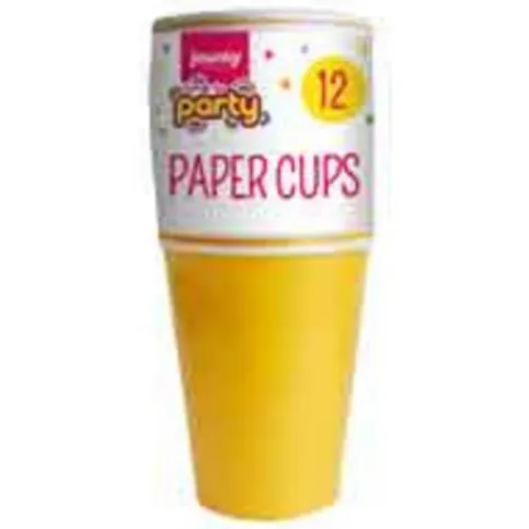 Time to Party Paper Cups 12 Pack