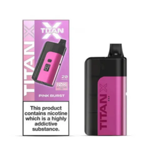 Titan X Prefilled Pod Kit Pink Burst