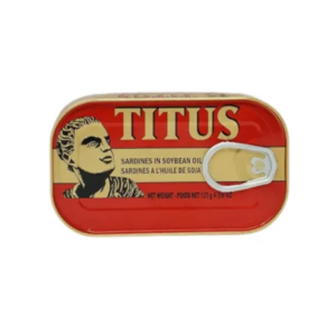 Titus Sardines in Vegetable Oil 125g