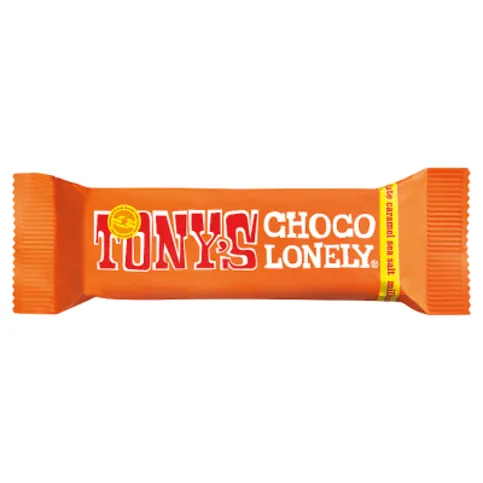 Tony's Chocolonely Milk Chocolate Caramel Sea Salt 35g