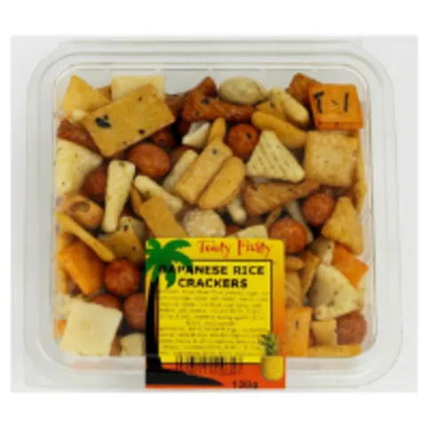 Tooty Japanese Style Rice Crackers 130g