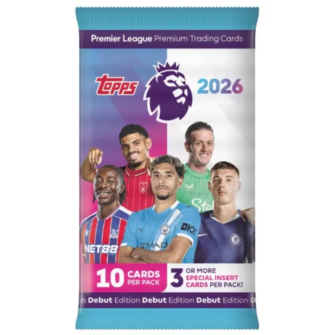 Topps Premier League 26/27 Card Pack (10 Cards)