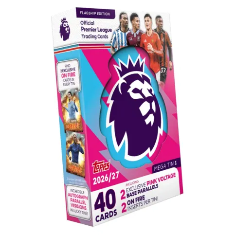 MEGA TIN 1 - Topps Premier League 26/26 (40 cards)