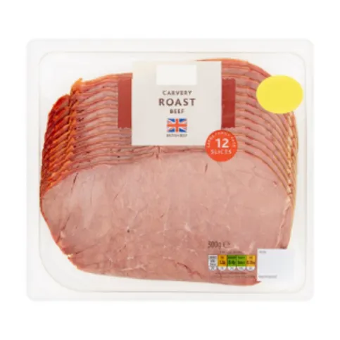 Treanors Carved Roast Beef Slices 120g
