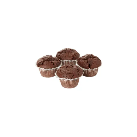 Triple chocolate muffin