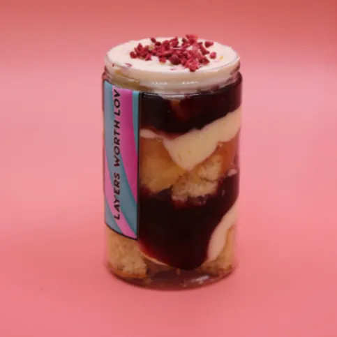 Tubbees Victoria Sponge Cake Jar