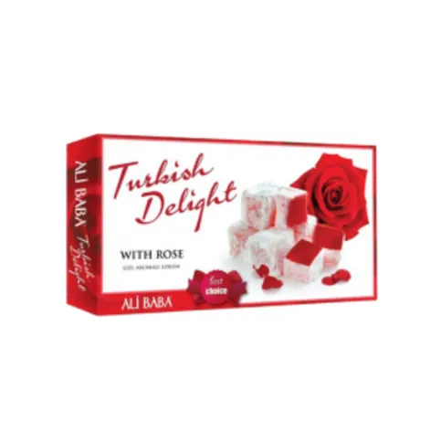 Ali Baba Turkish Delight Rose Flavour 150g