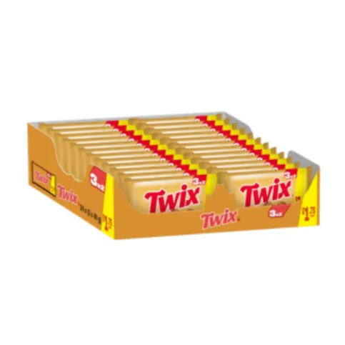 Twix Caramel & Milk Chocolate Bars Multipack 120g