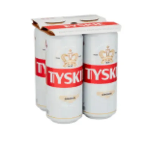 Tyskie 5% 4 x 500ml