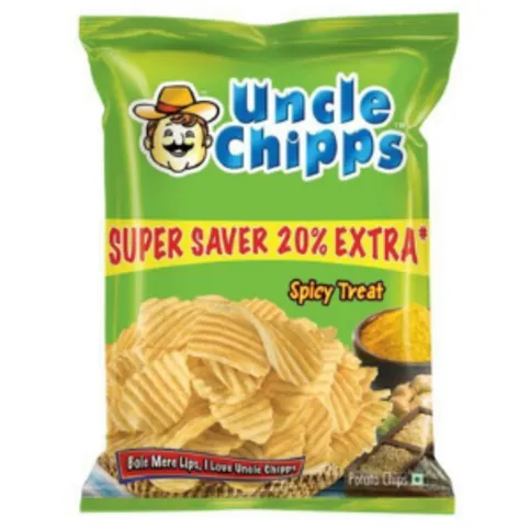 Uncle Chipps Spicy Treat Potato Chips 55g