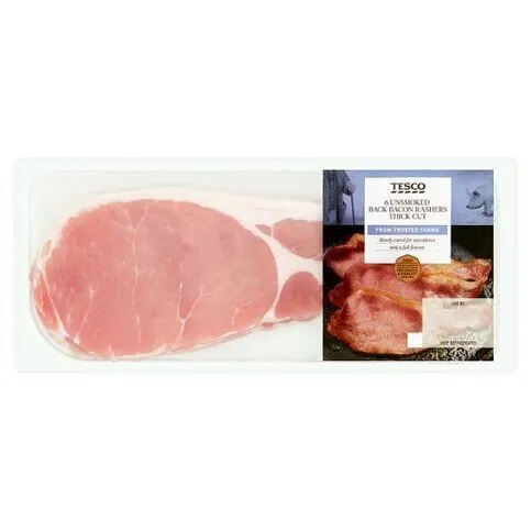 Unsmoked Thick Bacon