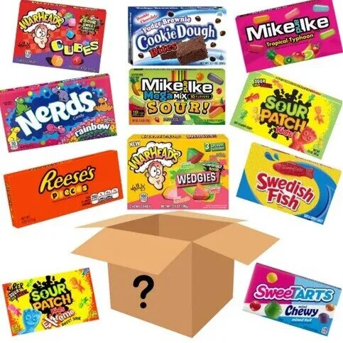 USA Candy Imported Sweet Theatre Boxes, Any 2 For £4 Deal